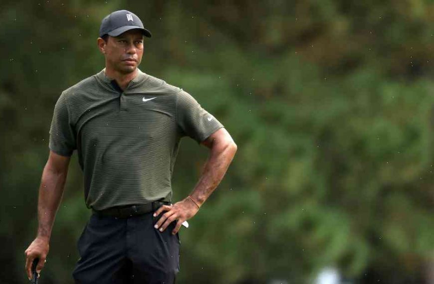 Tiger Woods is back in action and in video form